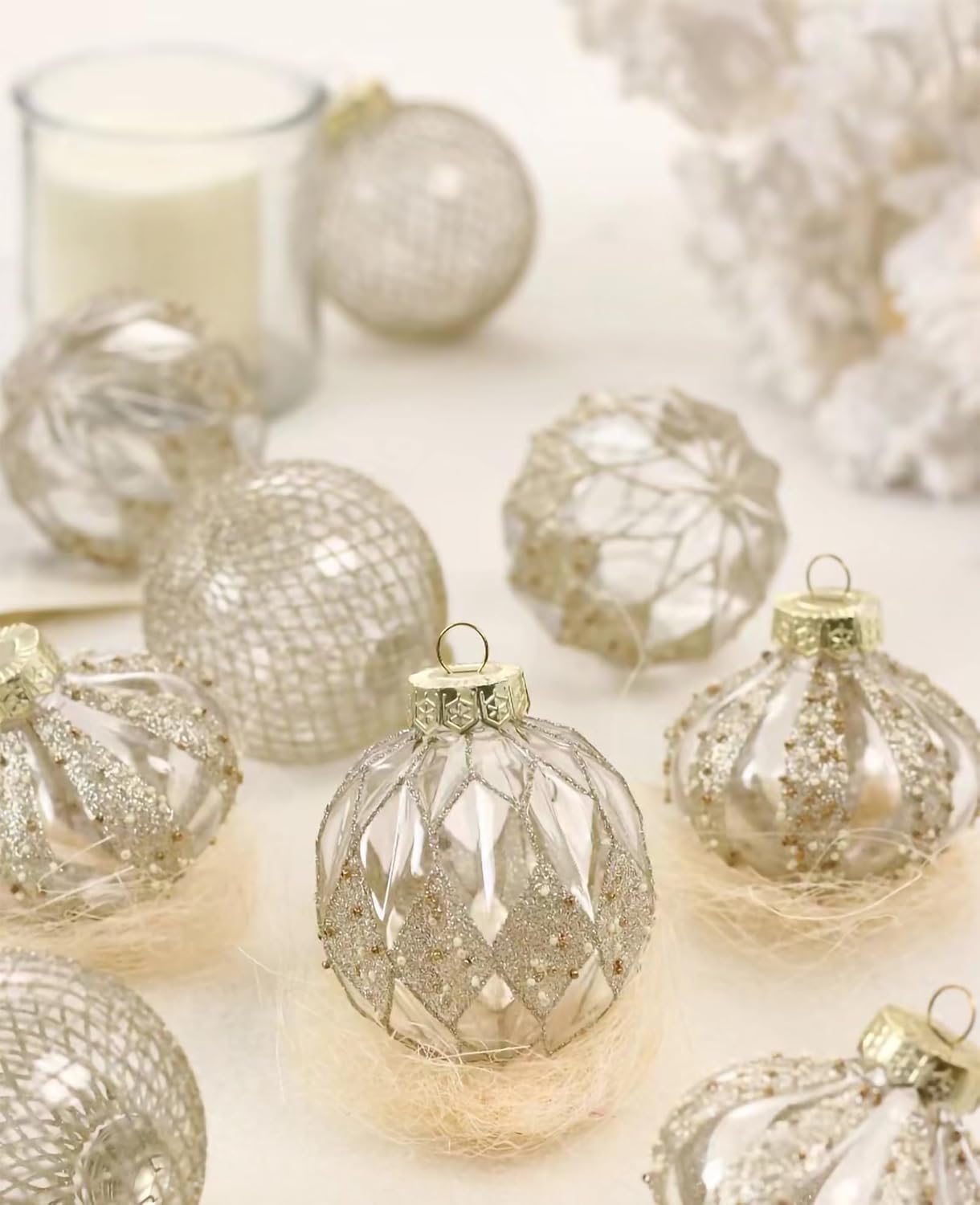 Ornements boules de Noël