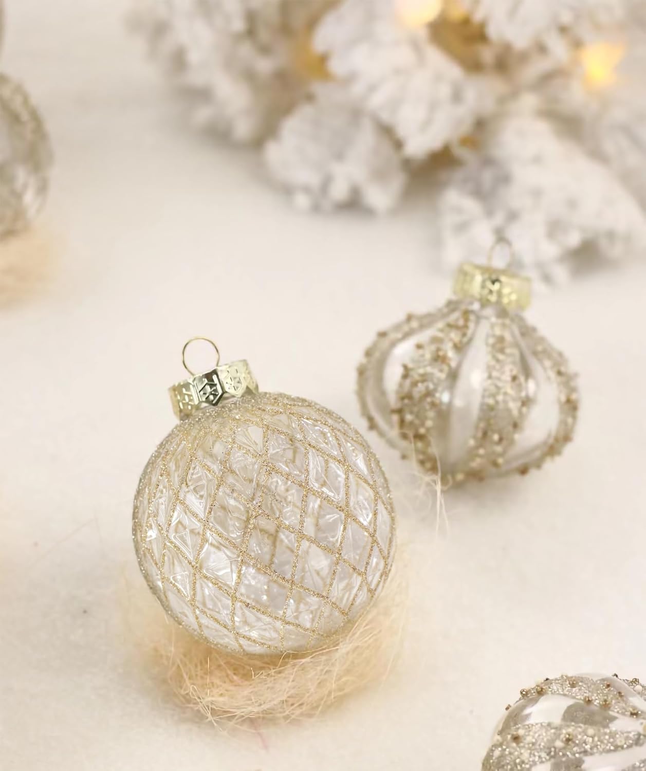 Ornements boules de Noël