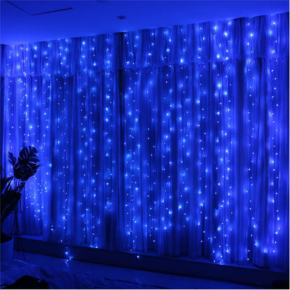 Rideau LED guirlandes